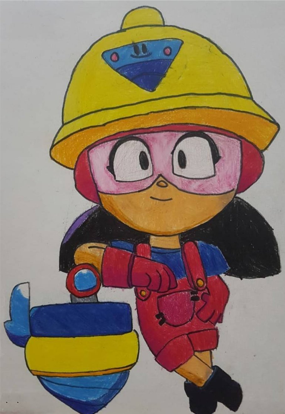 1 JACK RARO TECNICA LAPIS DE COR SOBRE PAPEL