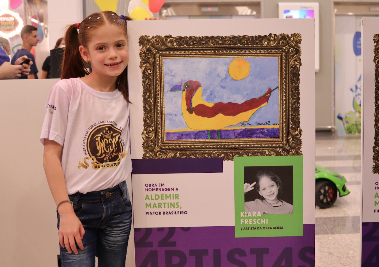 22º ARTISTAS QUE NASCEM - KIARA HOMENAGEM ALDEMIR MARTINS