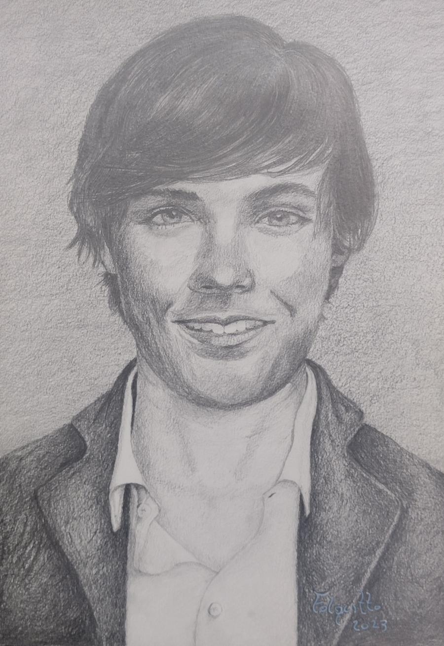 2 RETRATO 2 Livre - Estudo de Proporção - JEFFERSON FOLQUITTO TÉCNICA GRAFITE SOBRE PAPEL